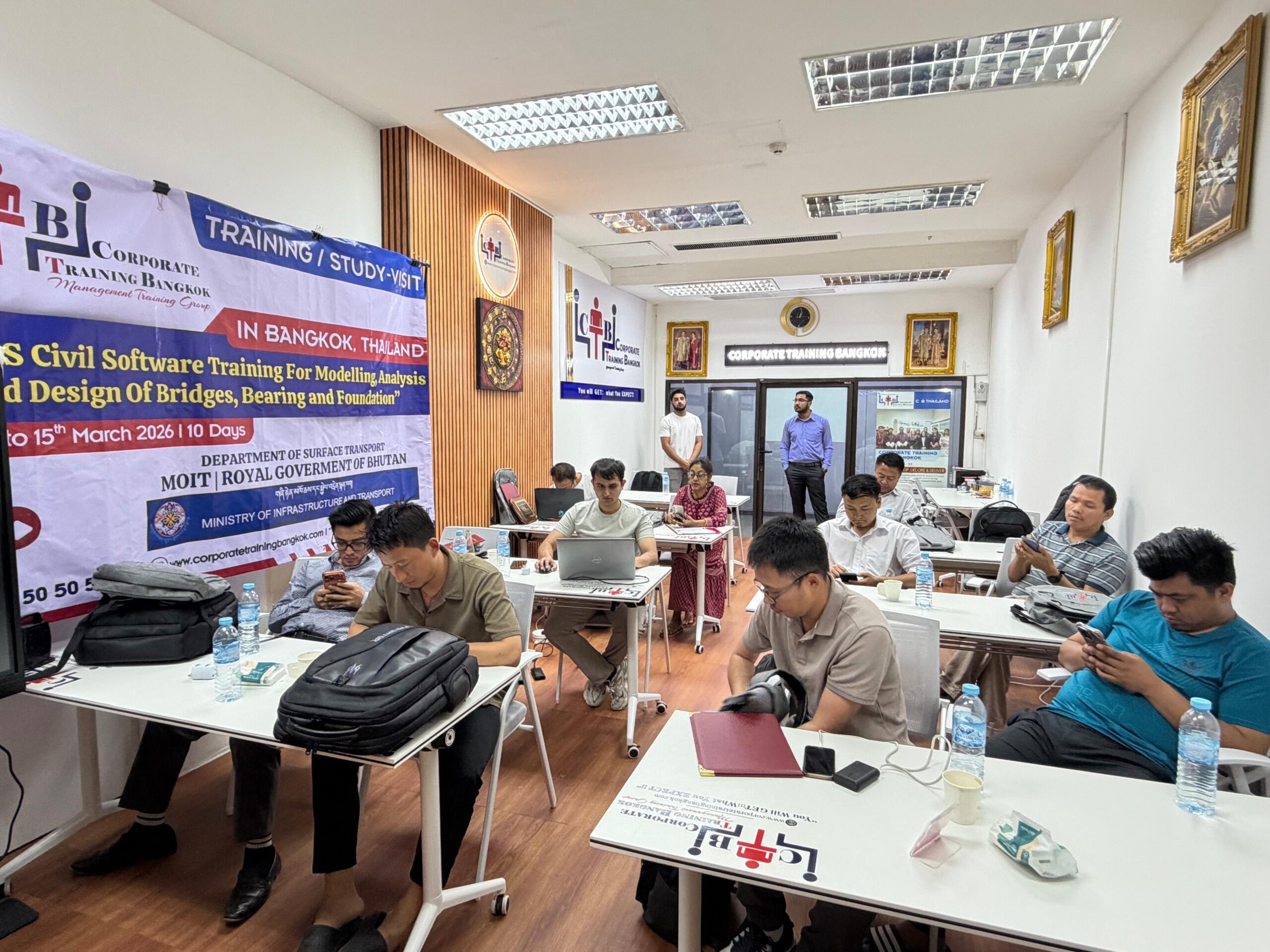 GIS Civil Software Training for Bridge Design in Bangkok GIS Civil Software Training for Bridge Design in Bangkok