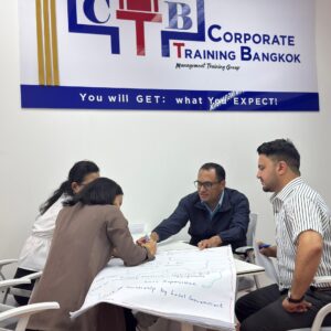 Participants at Quality Management & Continuous Improvement training in Bangkok with CTB Thailand
