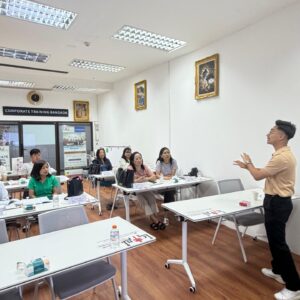 Participants at Train-the-Trainer Masterclass training in Bangkok with CTB Thailand