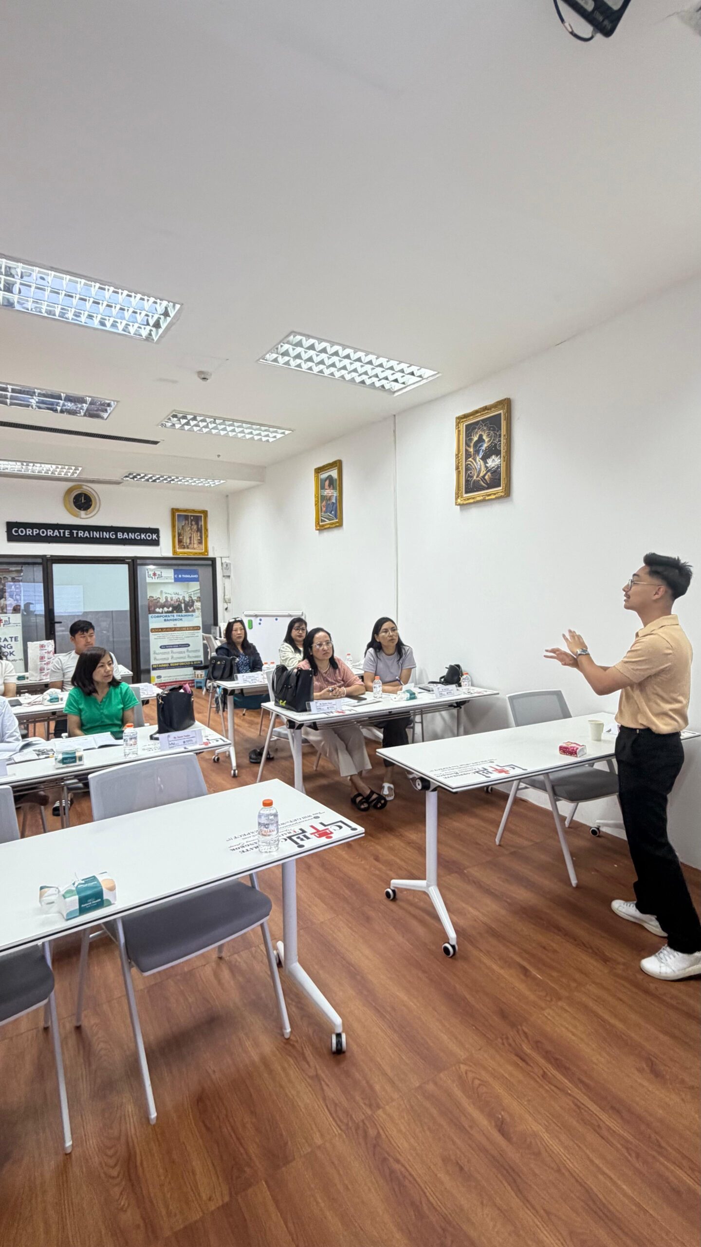 Participants at Train-the-Trainer Masterclass training in Bangkok with CTB Thailand