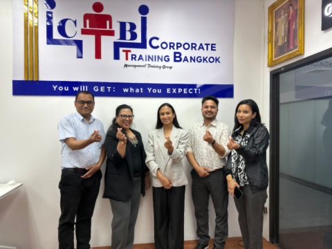 Participants at Service Leadership & Building a Service Culture training in Bangkok with CTB Thailand