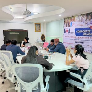 Participants at Drone Technology for Surveying, Mapping & Inspection training in Bangkok with CTB Thailand
