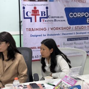 Participants at Occupational Health & Safety Management (ISO 45001) training in Bangkok with CTB Thailand