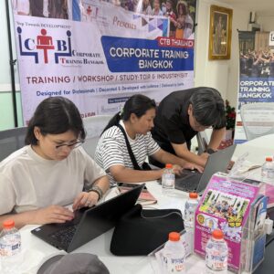 Participants at Bank Treasury & Asset-Liability Management training in Bangkok with CTB Thailand