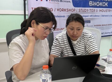 Participants at Workplace Culture Development training in Bangkok with CTB Thailand