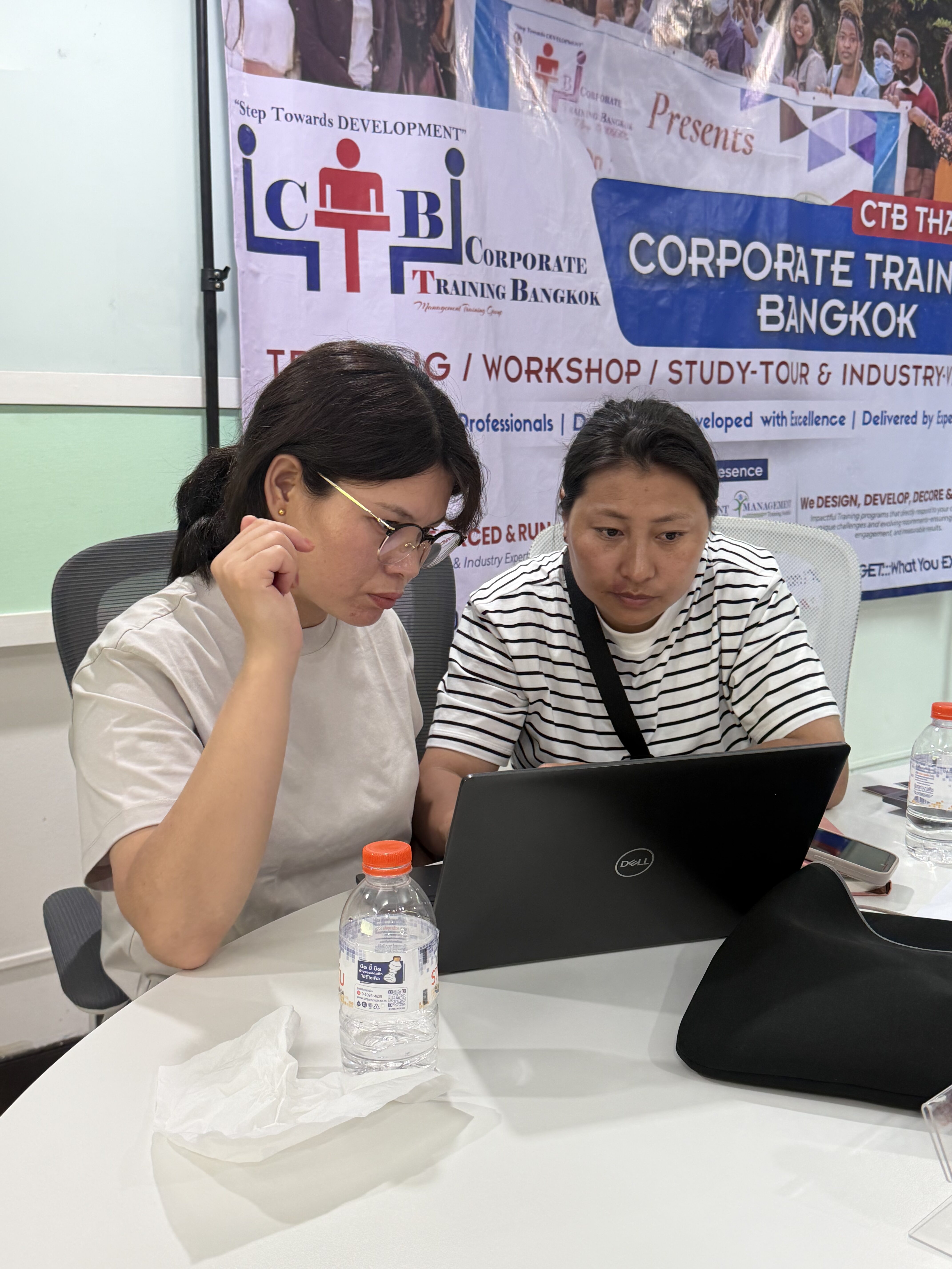 Participants at Workplace Culture Development training in Bangkok with CTB Thailand