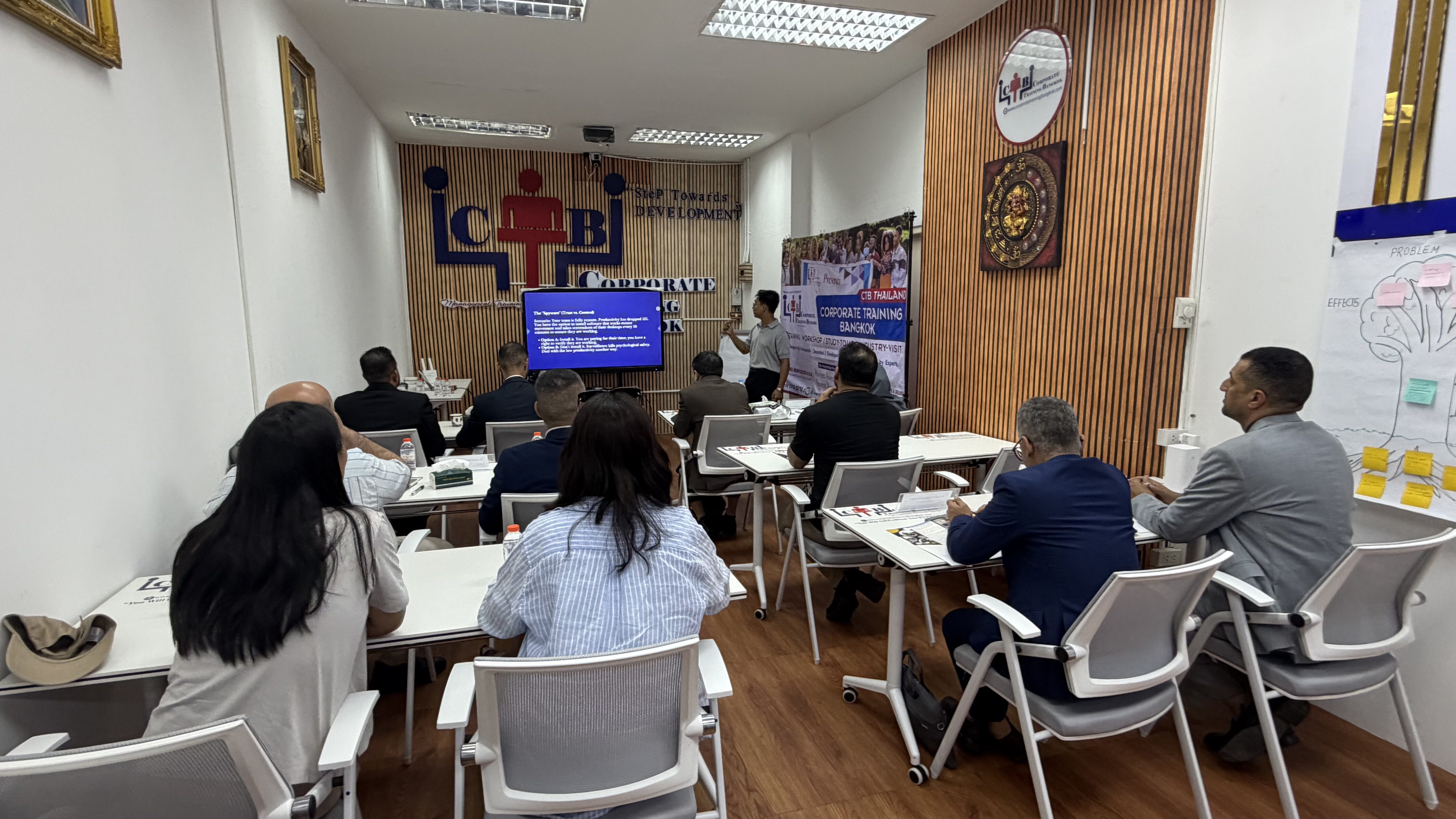Participants at Sales Management & Operations Planning Process training in Bangkok with CTB Thailand