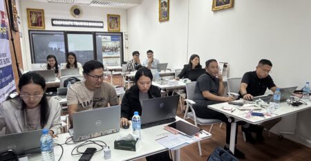 Participants at Strategic Leadership & Decision-Making training in Bangkok with CTB Thailand