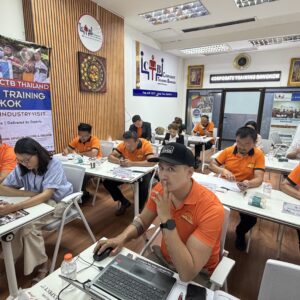 Participants at Coaching & Mentoring for Managers training in Bangkok with CTB Thailand