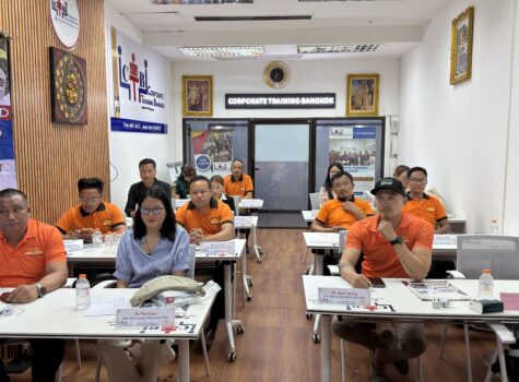 Participants at Blue Economy & Sustainable Aquaculture training in Bangkok with CTB Thailand