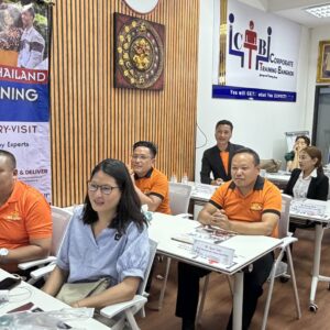 Participants at Vendor & Supplier Relationship Management training in Bangkok with CTB Thailand