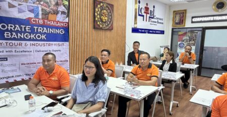 Participants at Vendor & Supplier Relationship Management training in Bangkok with CTB Thailand