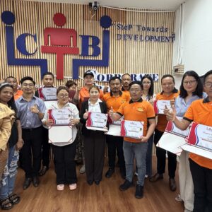Participants at Team Management & High-Performance Teams training in Bangkok with CTB Thailand