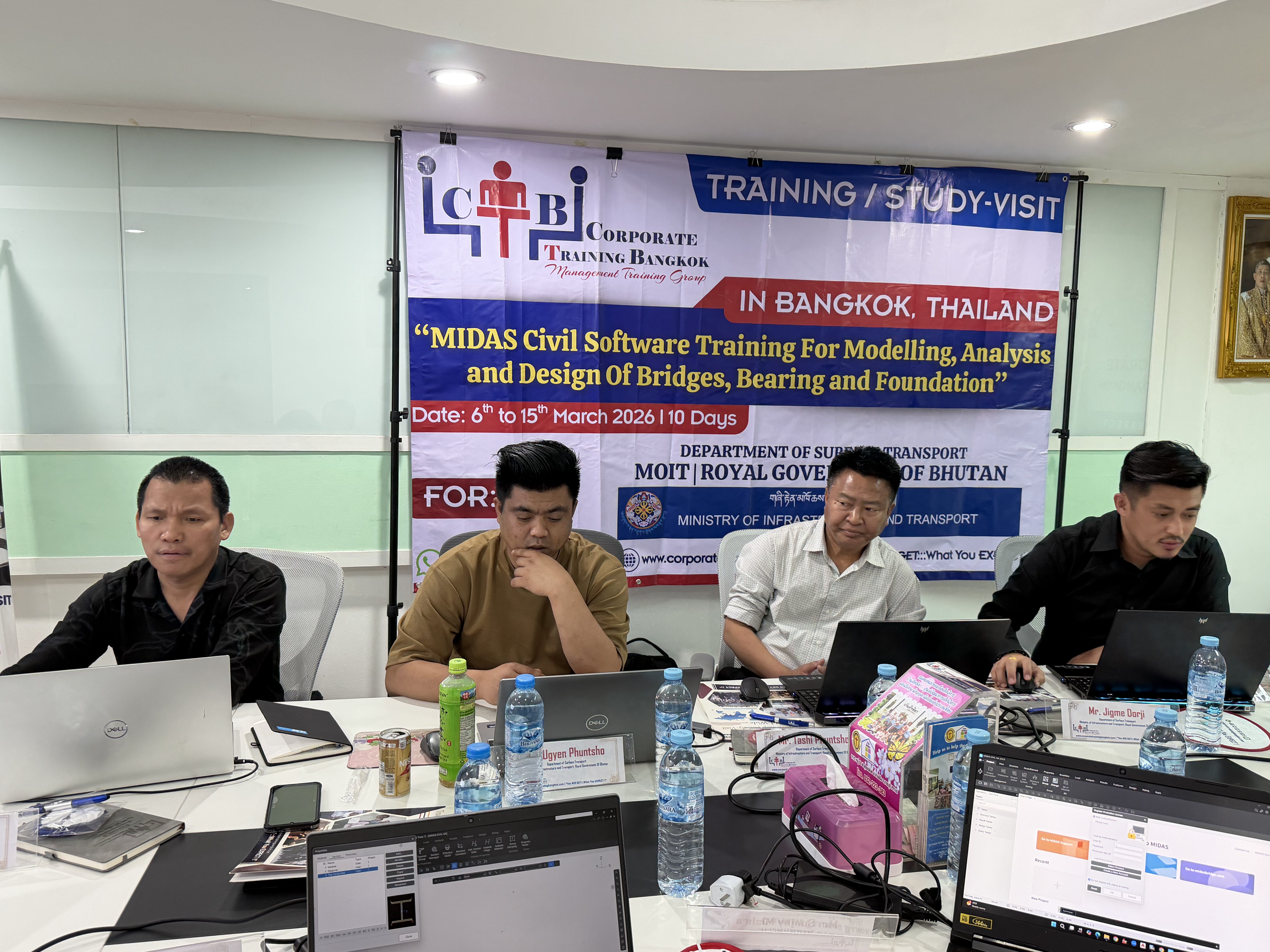 Participants at Logistics & Distribution Management training in Bangkok with CTB Thailand