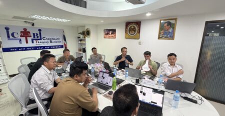 Participants at Commercial Contract Management training in Bangkok with CTB Thailand