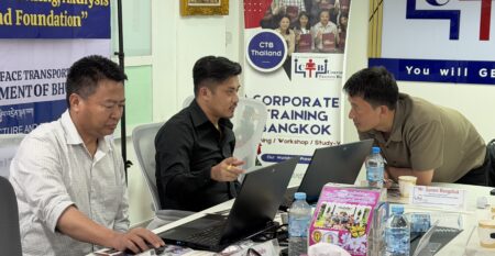 Participants at Change Management & Leading Through Change training in Bangkok with CTB Thailand