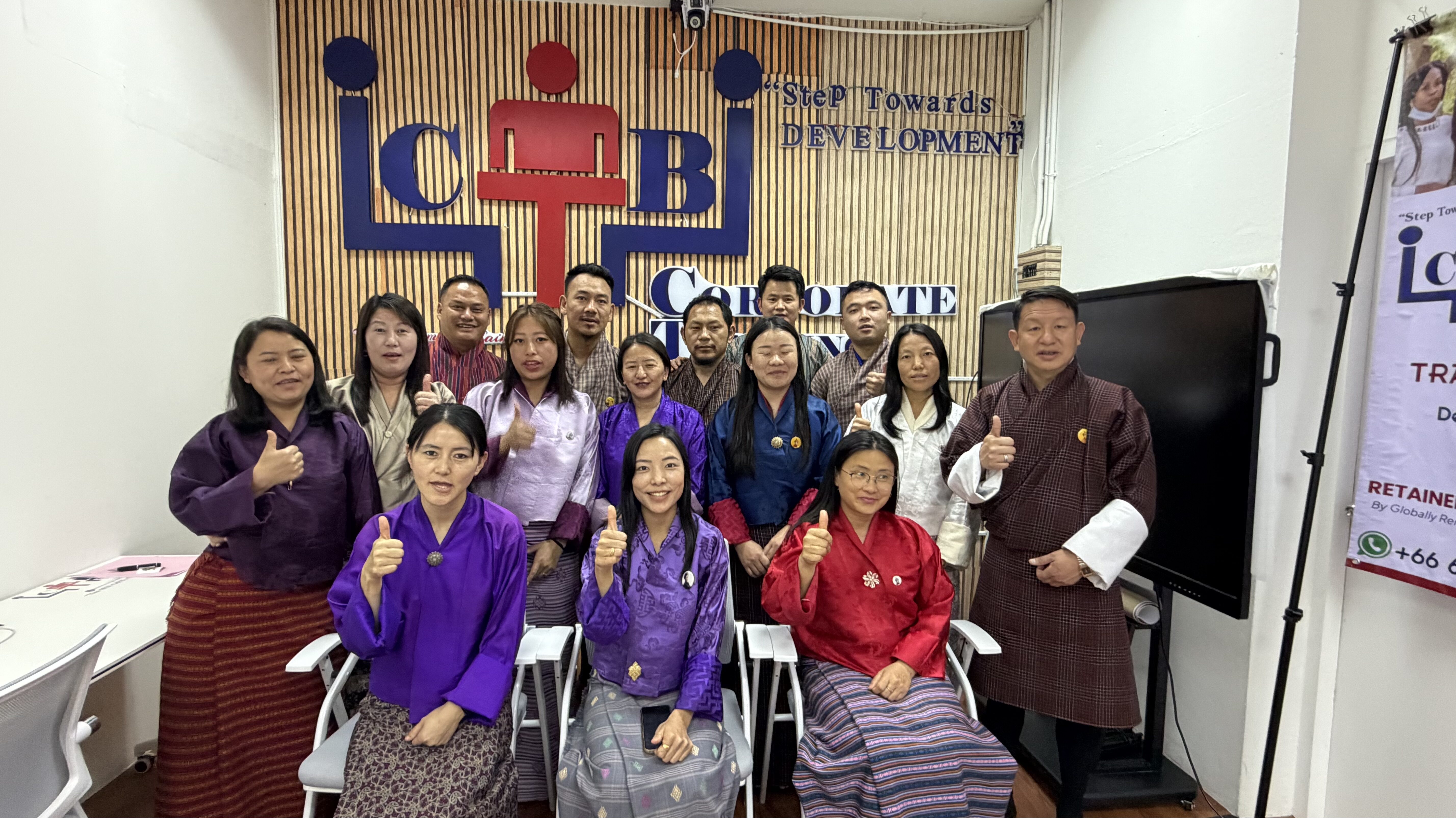 Participants at Creative Thinking & Innovation at Work training in Bangkok with CTB Thailand