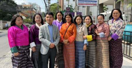Participants at Smart Water Management & WASH Innovation training in Bangkok with CTB Thailand