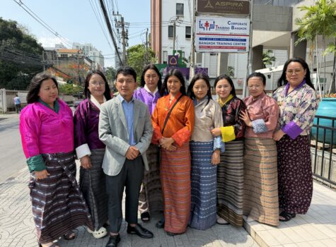 Participants at Smart Water Management & WASH Innovation training in Bangkok with CTB Thailand