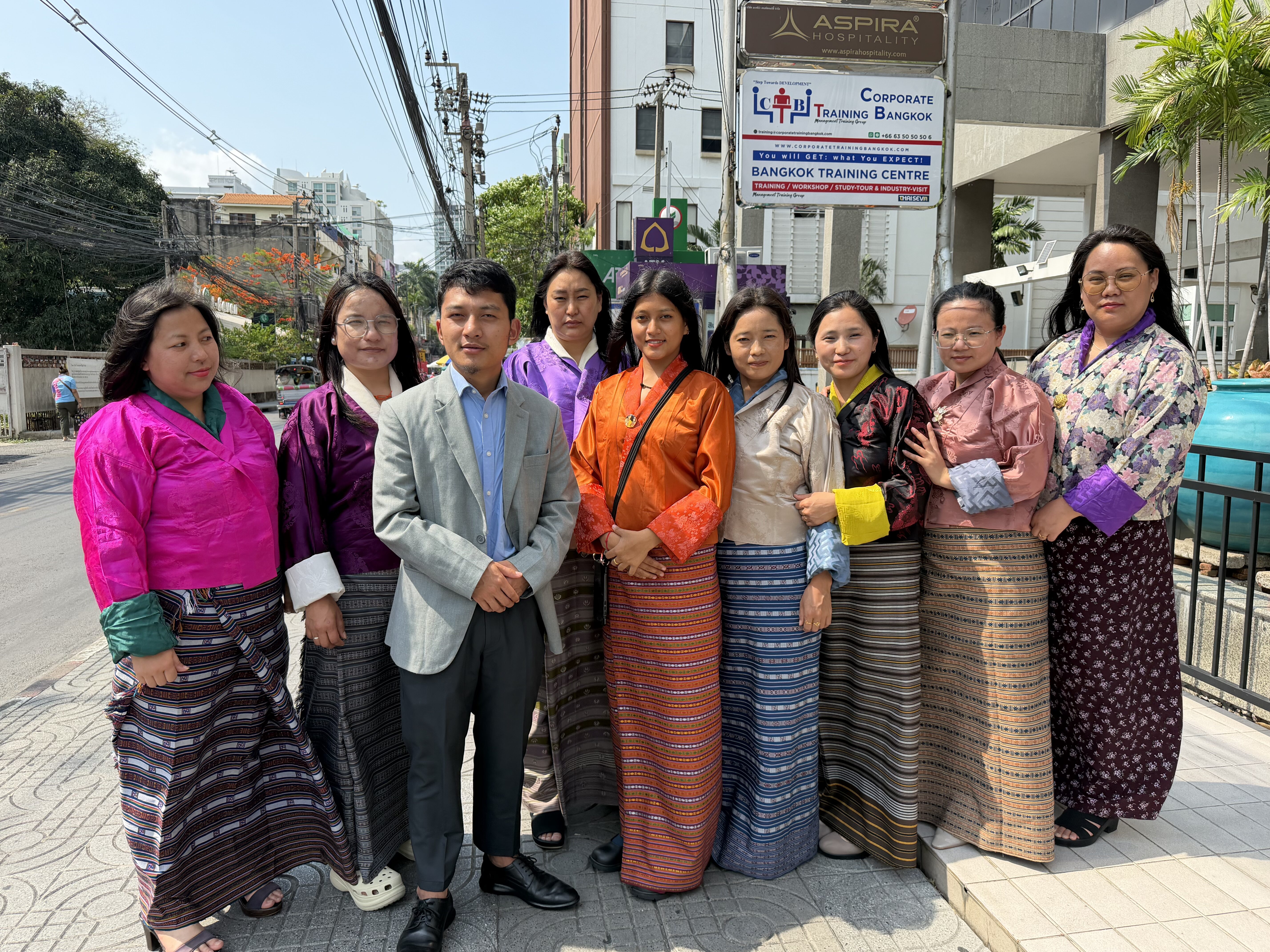 Participants at Smart Water Management & WASH Innovation training in Bangkok with CTB Thailand