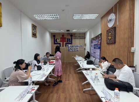 Participants at Planning & Scheduling Mastery training in Bangkok with CTB Thailand