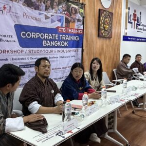 Participants at Credit Control & Debt Recovery training in Bangkok with CTB Thailand