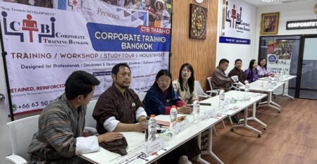 Participants at Credit Control & Debt Recovery training in Bangkok with CTB Thailand