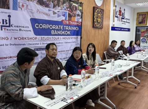Participants at Credit Control & Debt Recovery training in Bangkok with CTB Thailand