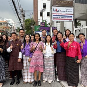 Participants at Conflict Resolution & Workplace Mediation training in Bangkok with CTB Thailand