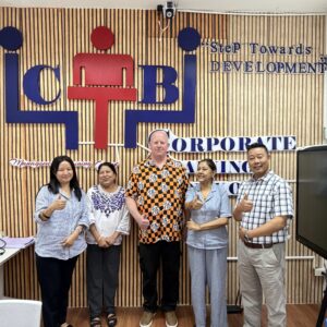 Participants at Virtual & E-Learning Design training in Bangkok with CTB Thailand