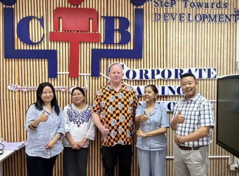 Participants at Virtual & E-Learning Design training in Bangkok with CTB Thailand