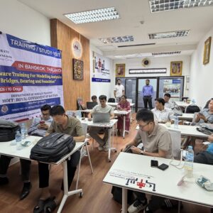 Participants at Workplace Wellbeing & Mental Health training in Bangkok with CTB Thailand