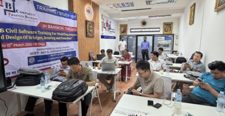 Participants at Workplace Wellbeing & Mental Health training in Bangkok with CTB Thailand