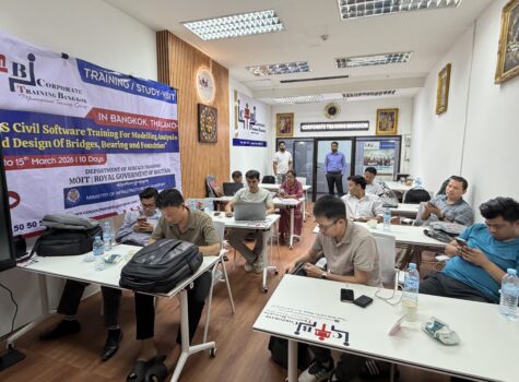 Participants at Workplace Wellbeing & Mental Health training in Bangkok with CTB Thailand