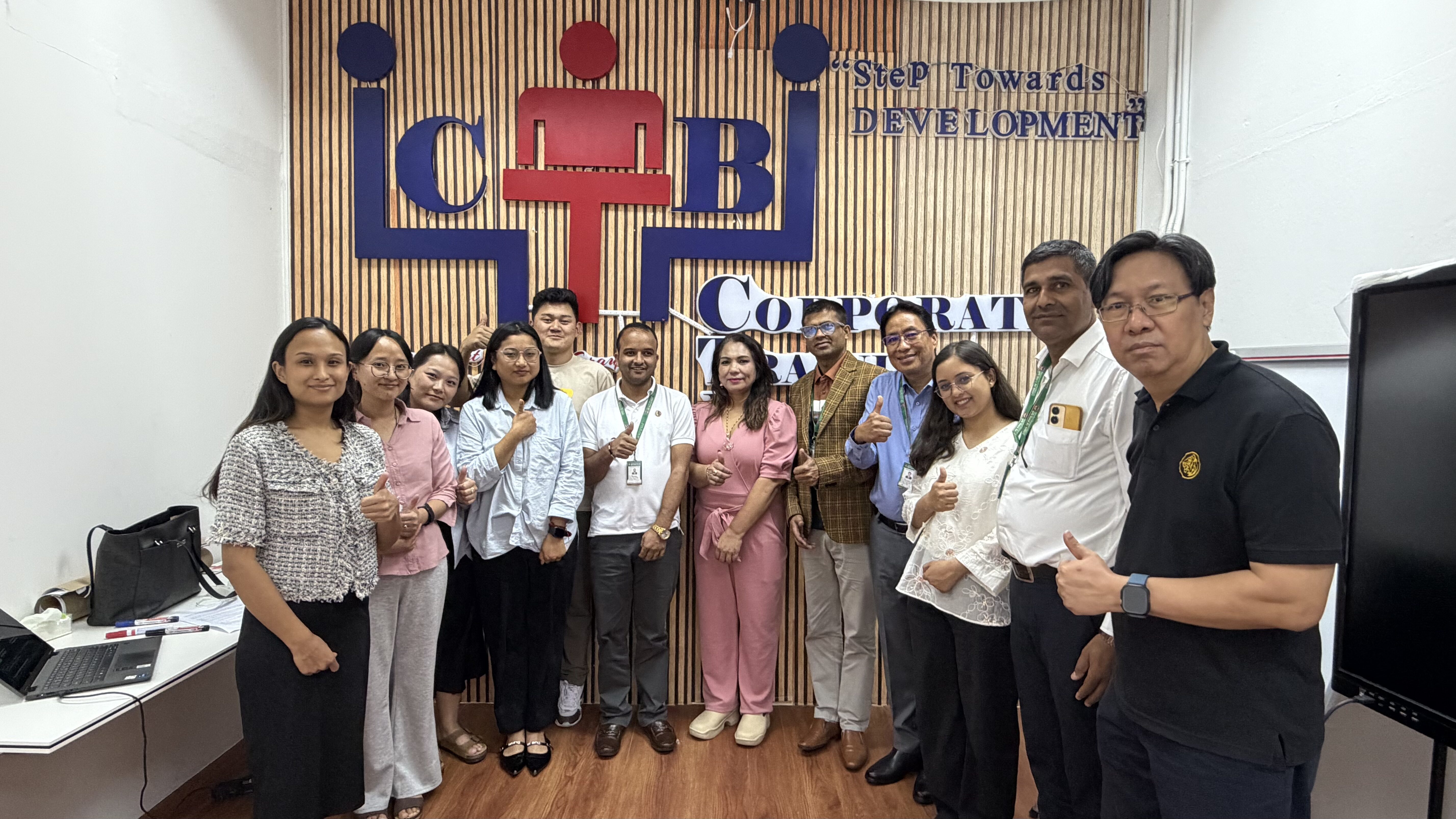 Participants at Harassment Prevention in the Workplace training in Bangkok with CTB Thailand