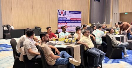 Participants at Frontline Hospitality & Guest Service training in Bangkok with CTB Thailand