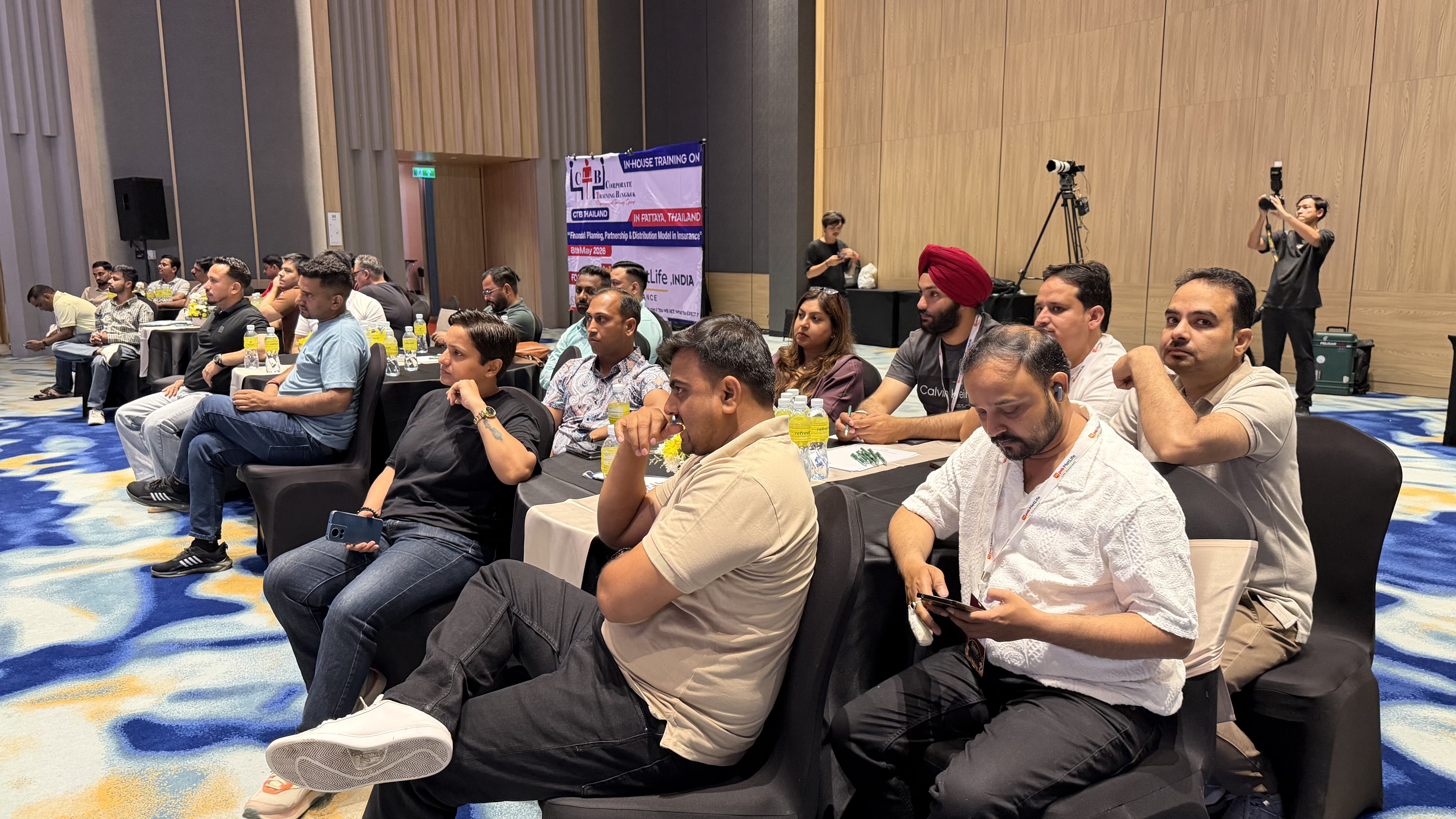 Participants at Workplace Ergonomics & Wellbeing training in Bangkok with CTB Thailand