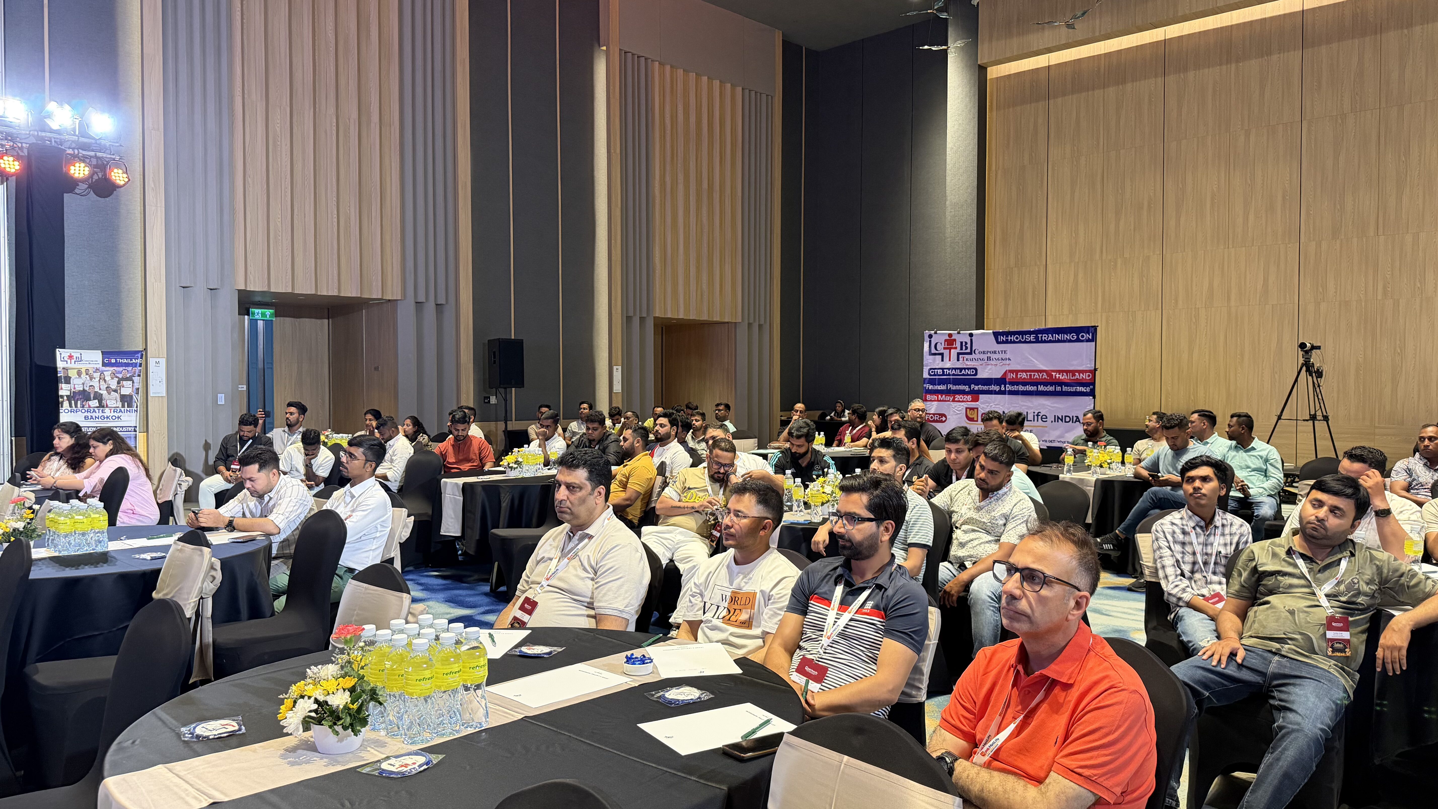 Participants at Key Account Management training in Bangkok with CTB Thailand