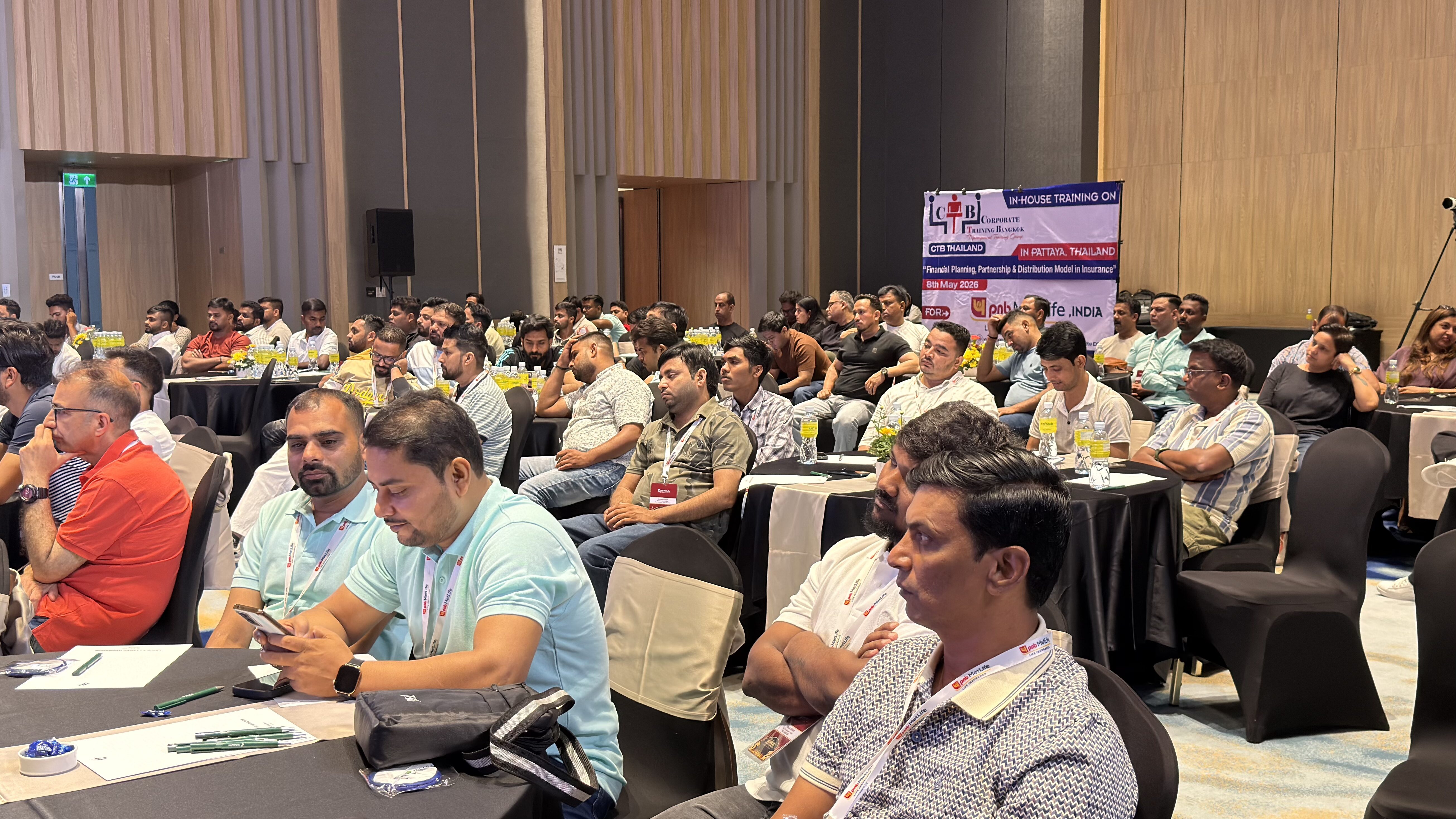 Participants at Presentation & Public Speaking Skills training in Bangkok with CTB Thailand