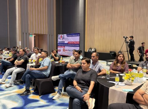 Participants at Digital Health & Health Technology Innovation training in Bangkok with CTB Thailand