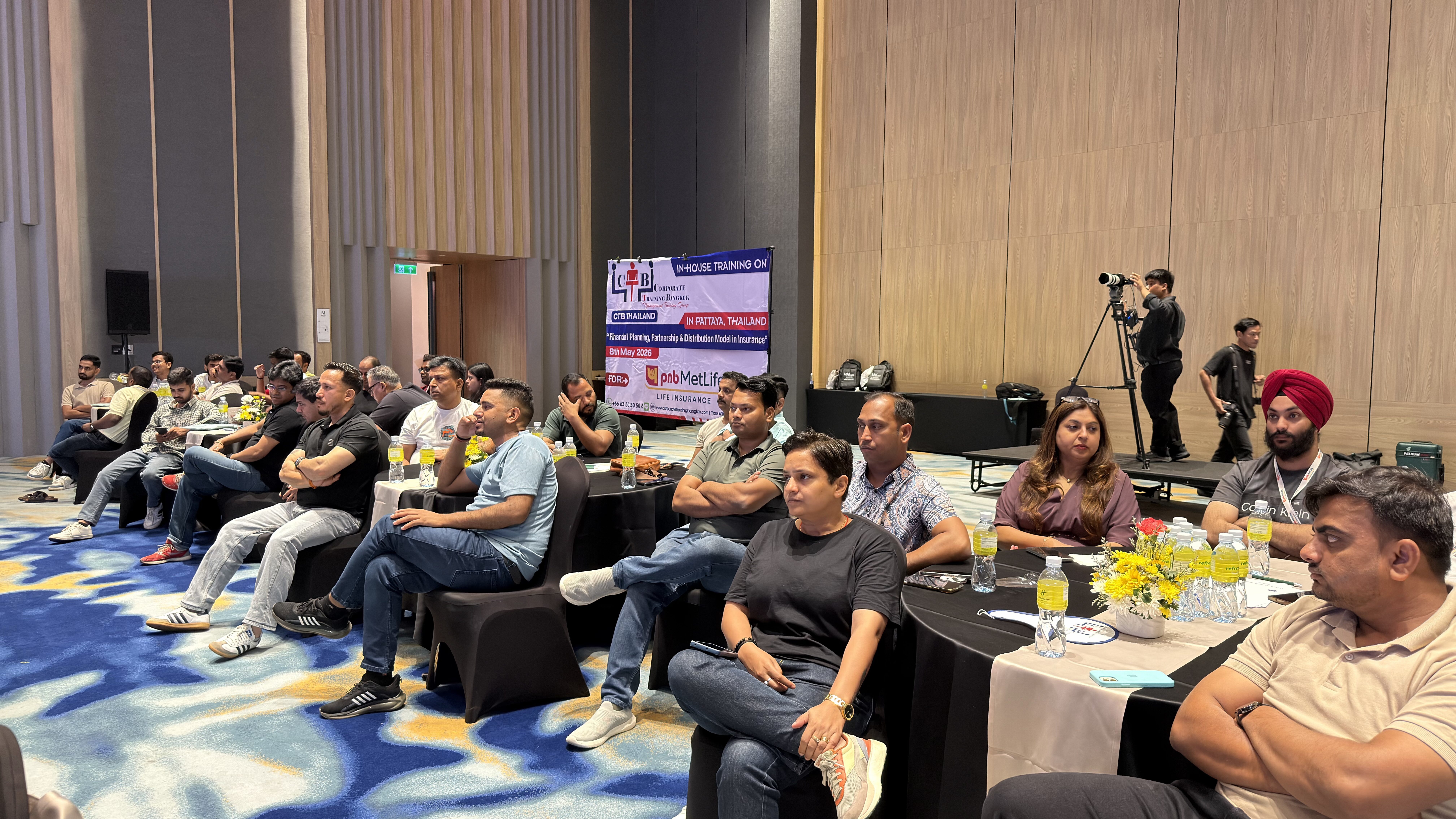 Participants at Digital Health & Health Technology Innovation training in Bangkok with CTB Thailand