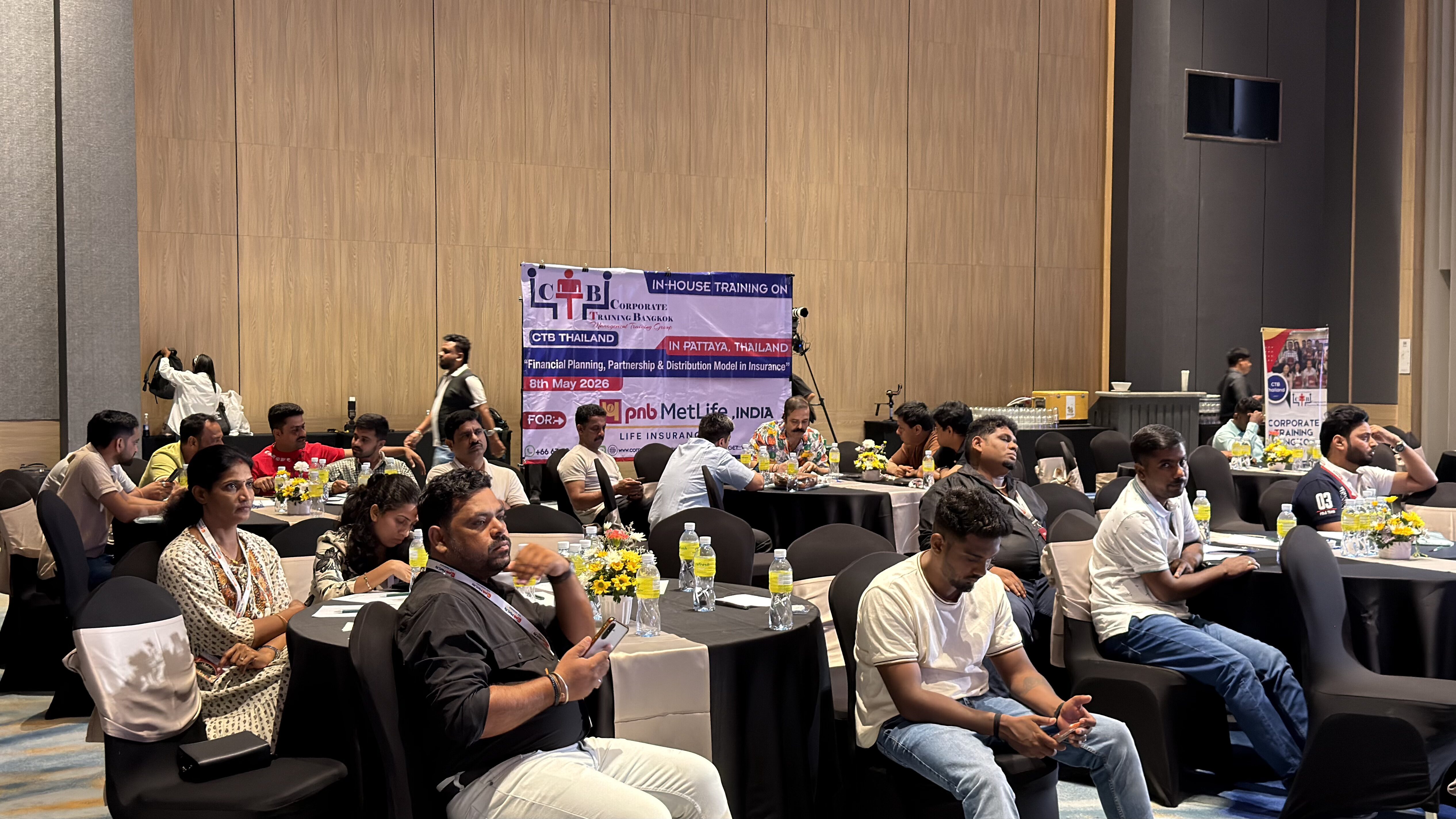 Participants at Credit Risk Management & Early Warning Systems training in Bangkok with CTB Thailand