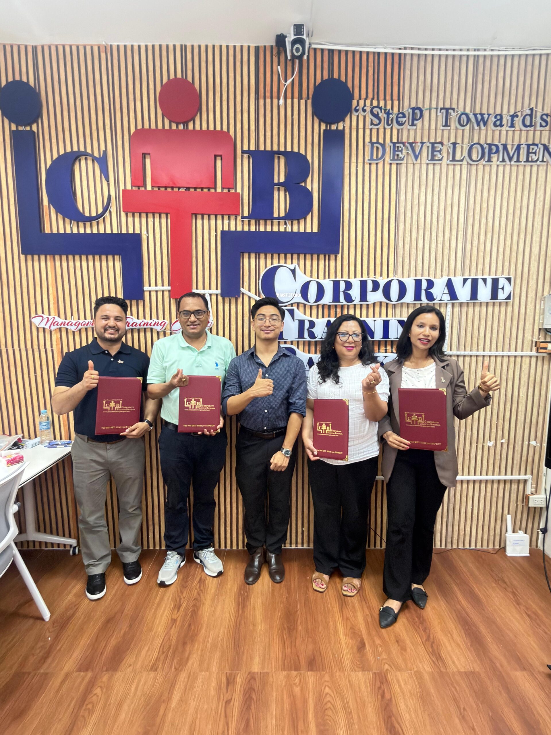 Participants at Finance for Non-Finance Managers training in Bangkok with CTB Thailand