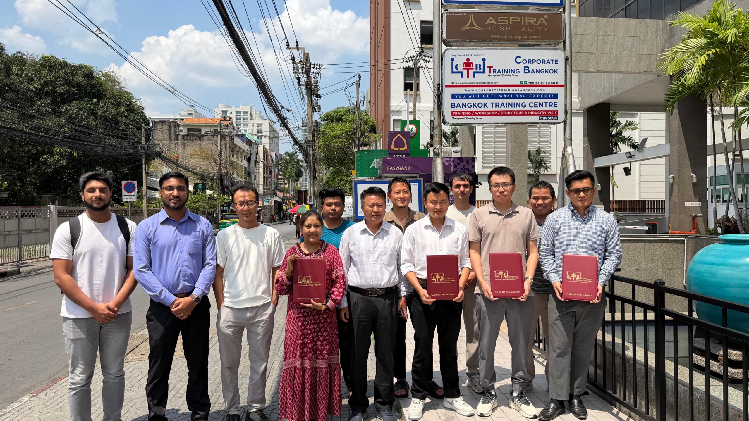 Participants at Cybersecurity for Critical Infrastructure & OT training in Bangkok with CTB Thailand