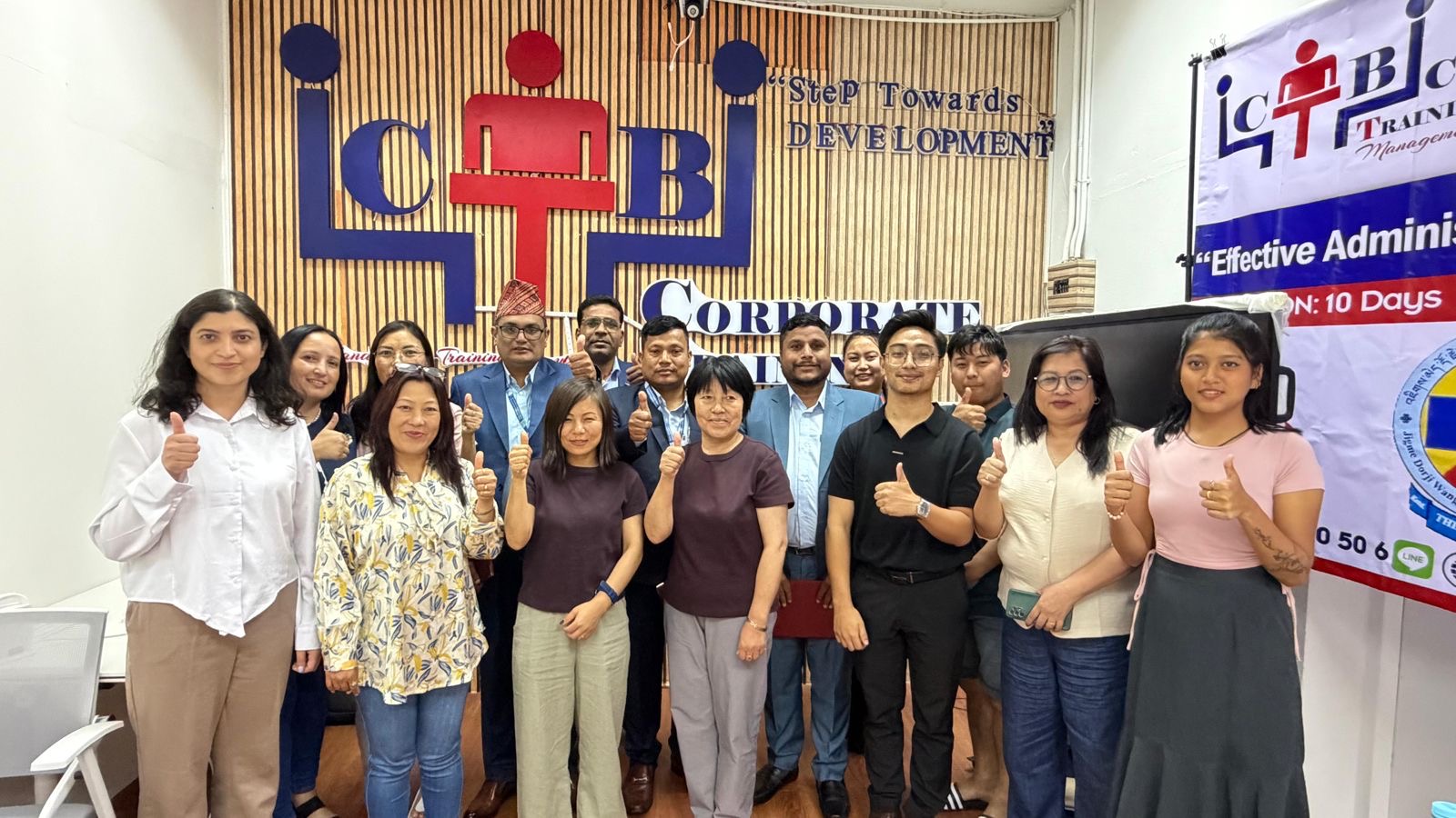 Participants at Retail & Digital Banking Transformation training in Bangkok with CTB Thailand
