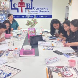 Participants at Recruitment & Behavioral Interviewing training in Bangkok with CTB Thailand