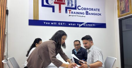 Participants at Green Hydrogen & the Clean Energy Transition training in Bangkok with CTB Thailand